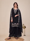 Krishna Vol 2 Designer Moss Silk Plazzo Suit Set Wholesale Collection